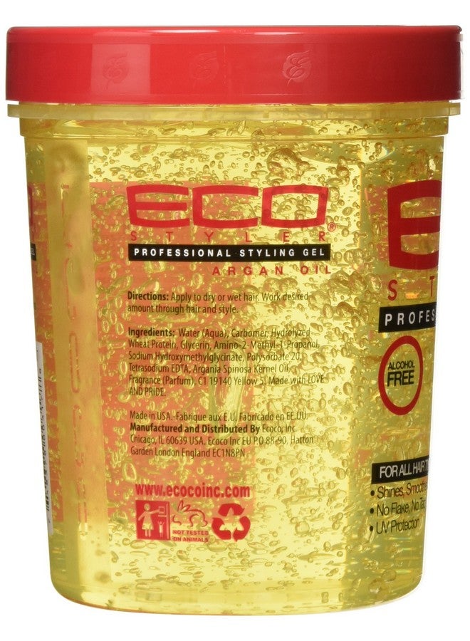 ecoco Styling Gel With Argan Oil 32 Oz. Pack Of 2 - Image 4