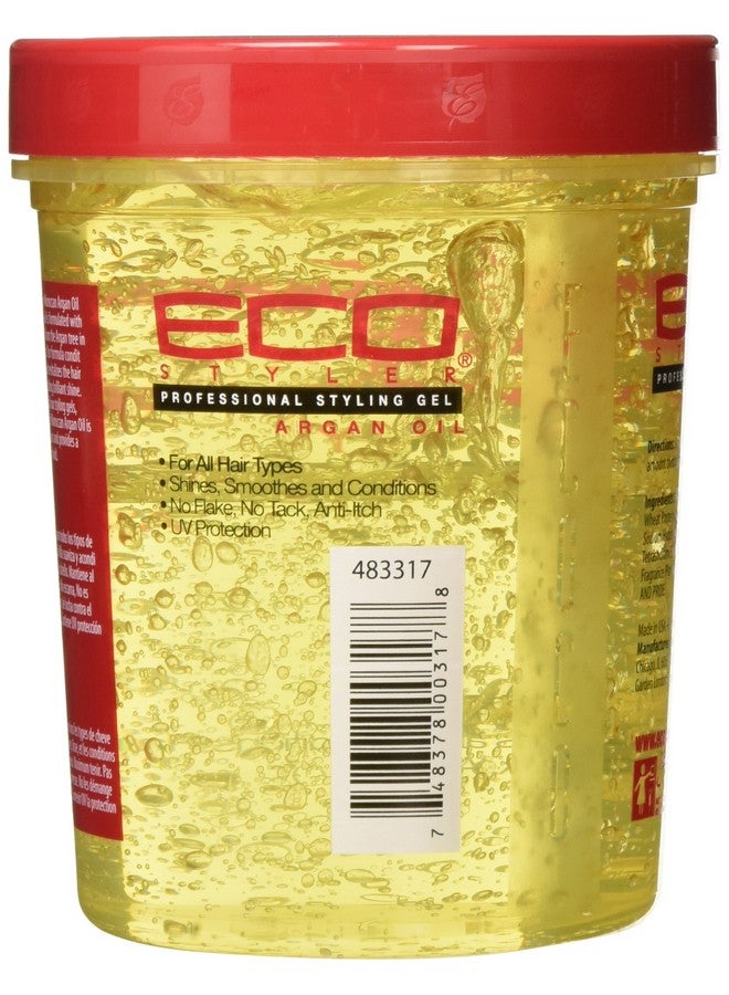 ecoco Styling Gel With Argan Oil 32 Oz. Pack Of 2 - Image 3