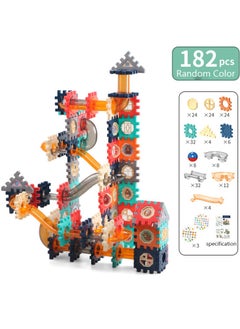 182pcsPipeline Rolling Ball Building Blocks