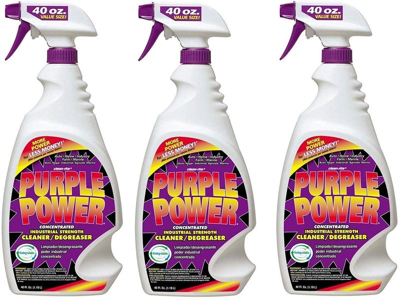 PURPLE POWER 4319PS Industrial Strength Cleaner and Degreaser - 40 oz. - 3 Pack - Image 5