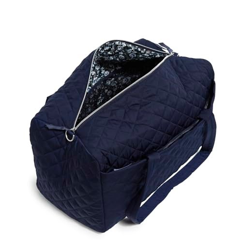 Vera Bradley Performance Twill Large Travel Duffle Bag, Classic Navy - Image 2