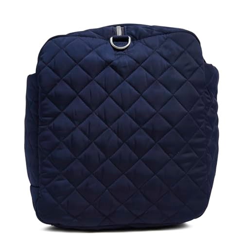 Vera Bradley Performance Twill Large Travel Duffle Bag, Classic Navy - Image 3