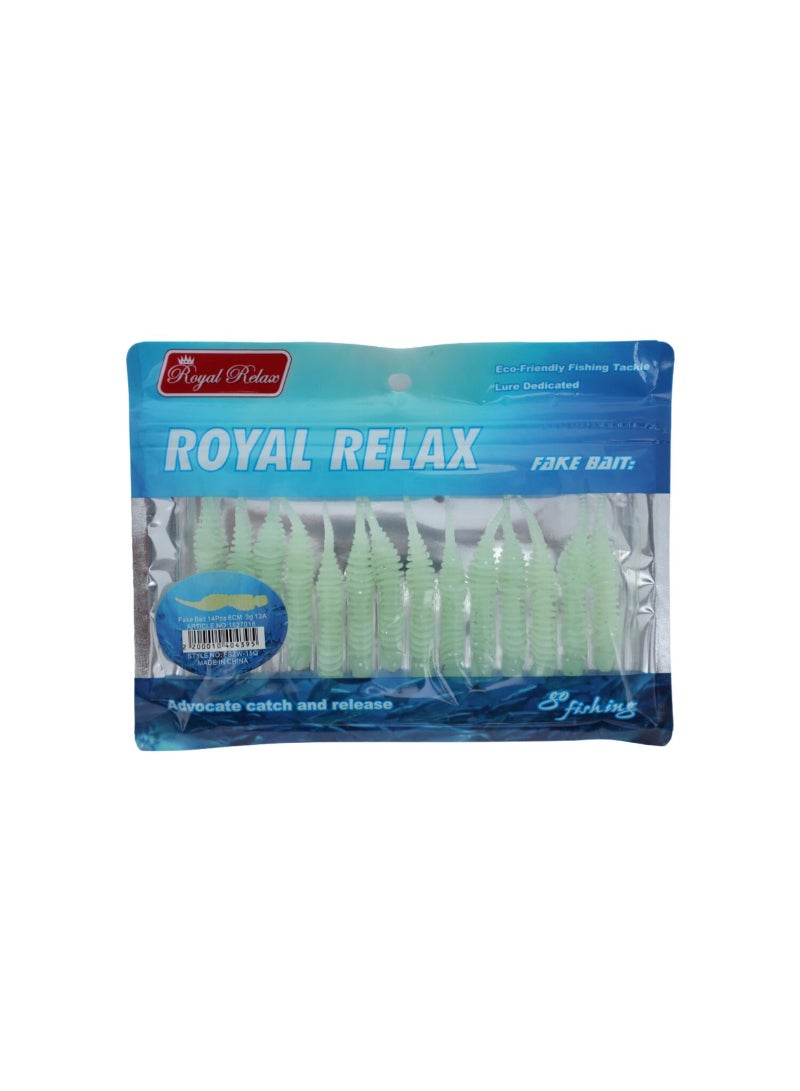 Royal Relax Fishing Fake Bait 13A 6cm 3g 14pcs