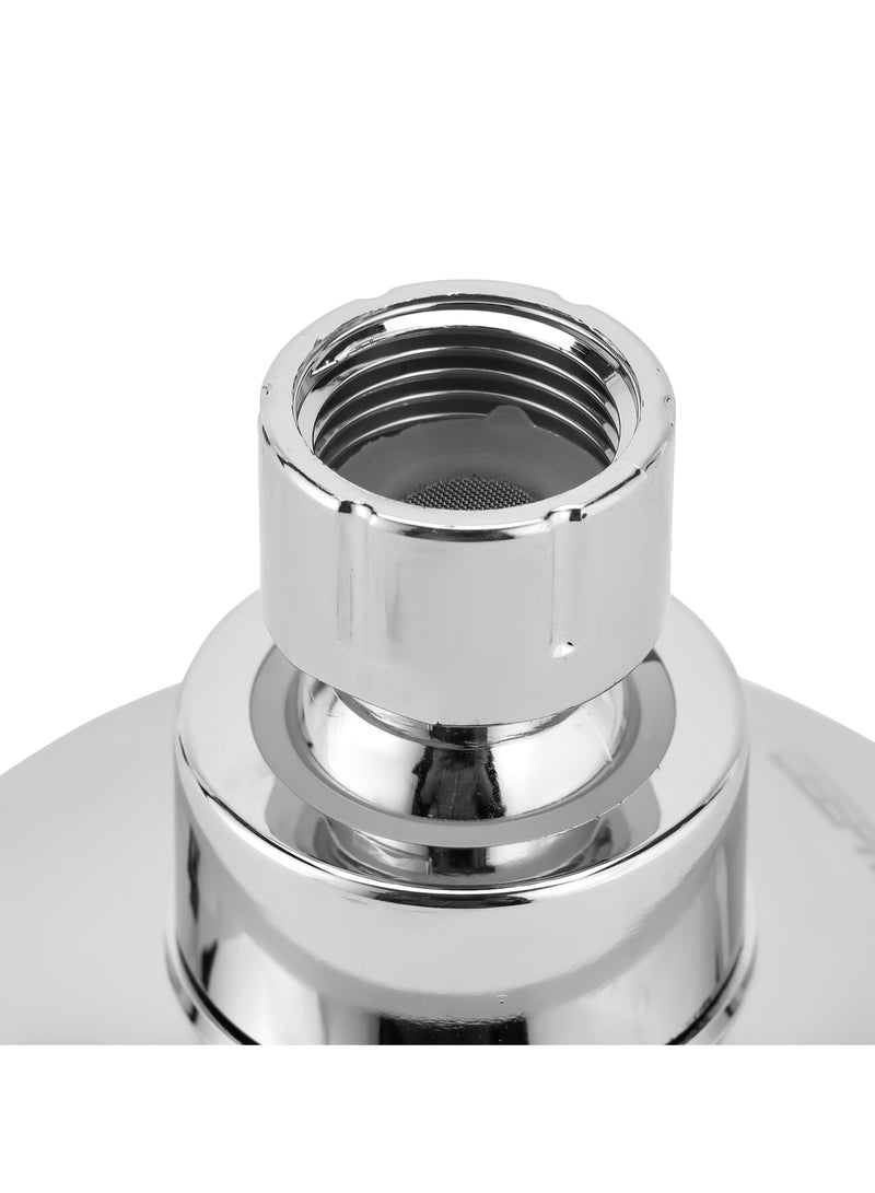 GEEPAS Shower Head ABS Material, Round Bathroom, 1 Function and Chrome Plated | Overhead Installation, High Pressure, Increased Cleaning Performance | GSW61189 - Image 4