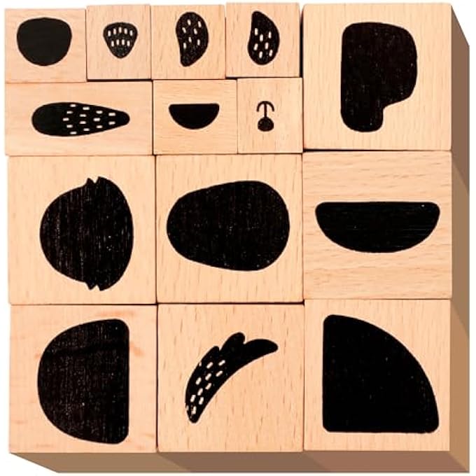 Avenir STAMP AND MATCH - CREATE PETS | CRAFT IMAGINATIVE LITTLE PETS WITH 15 WOODEN STAMPS, SPARK IMAGINATION & COGNITIVE DEVELOPMENT | EXCITING CRAFT KIT FOR KIDS 3+ - Image 4