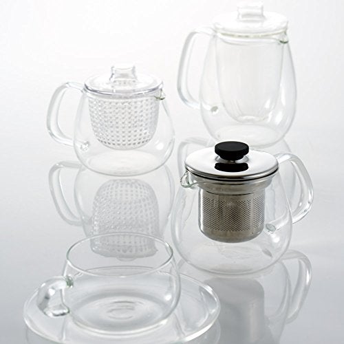 KINTO 8308 UNITEA Teapot 152 fl oz 450 ml Stainless Steel Dishwasher Safe Heatresistant Glass - Image 3