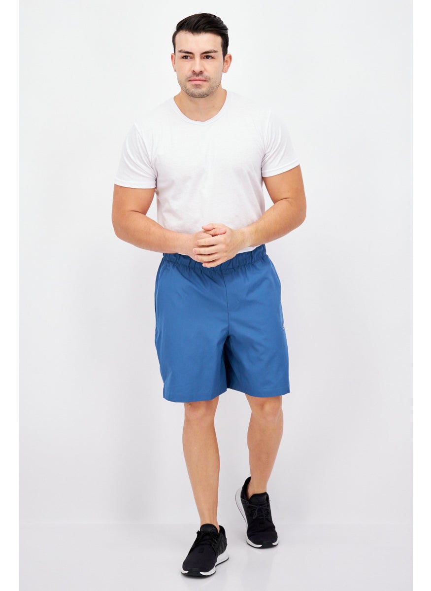 Men Sportswear Fit Pull On Outdoor  Shorts, Teal Blue - pzsku/Z481BE50D690A8ED2AF0FZ/45/_/1737641778/7b2f7ce7-512d-4b57-b13f-43da6d8db176