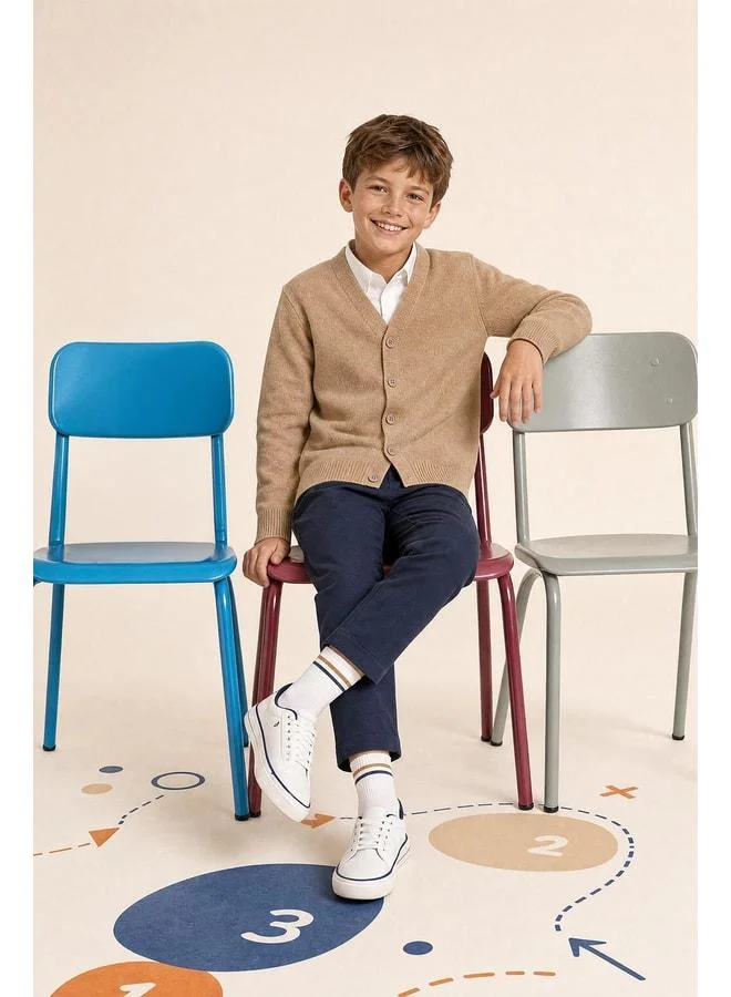 Perendi Unisex Knit School Cardier.