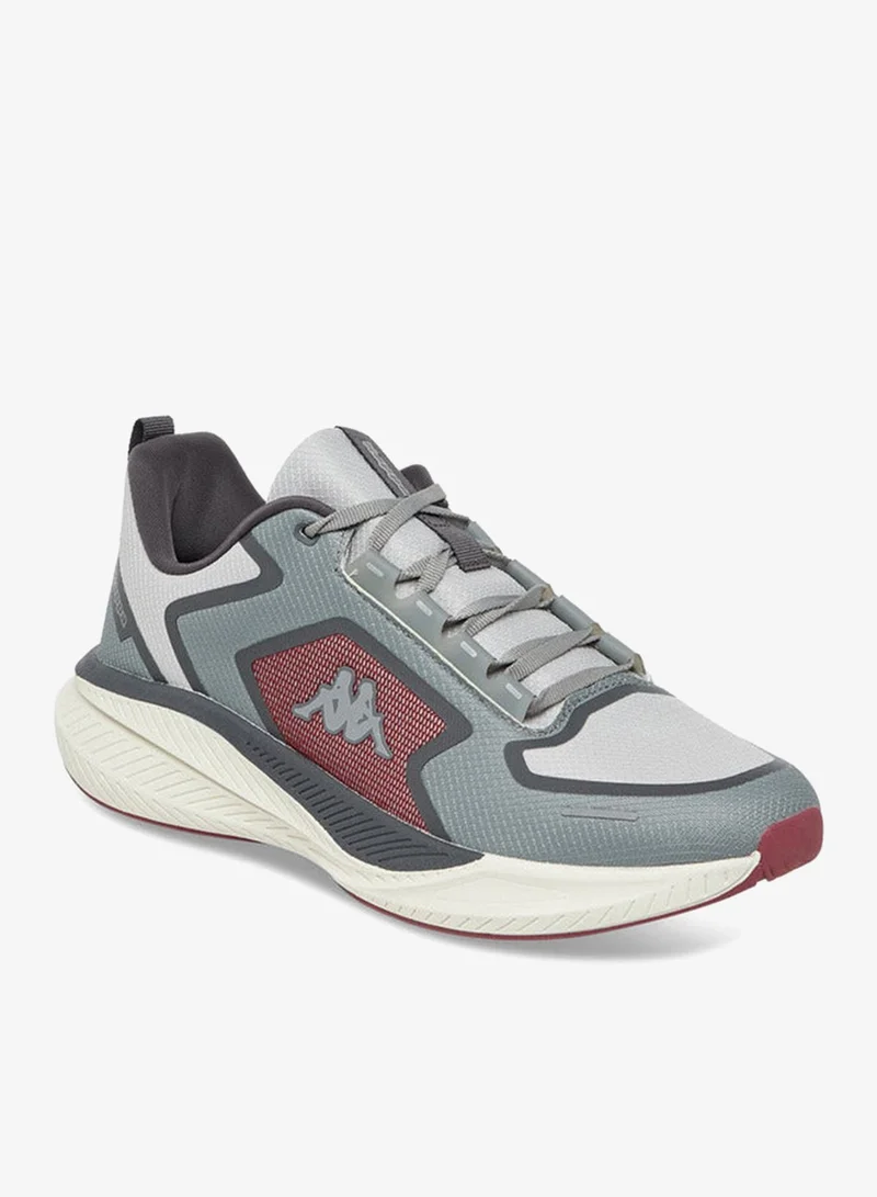 Kappa Men Textured Lace-Up Sports Shoes