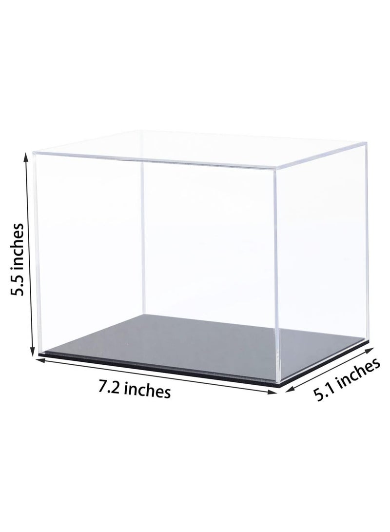 TPGP Mini Helmet Display Case – Clear Acrylic Dustproof Storage Box for Football Mini Helmet Collectibles - Image 3