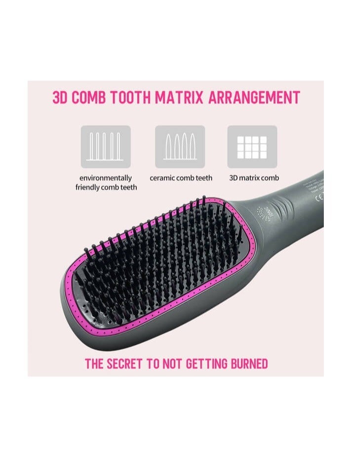 3 In 1 Hair Dryer Brush One Step Hair Dryer For Hair Hot Air Brush Blow Dryer Travel Blower Drier Hot Comb Hairdryer Hairbrush - Image 3