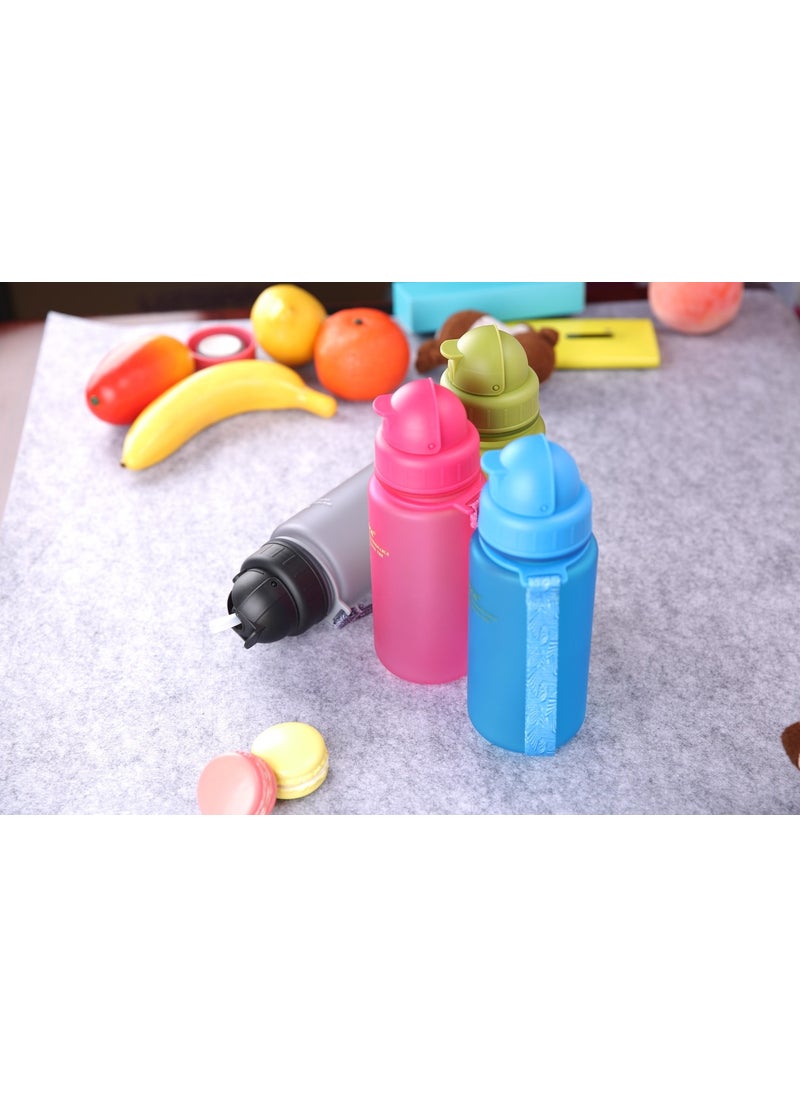 UZSPACE - Tritan Water Flask with Pipette 400 ml Green - Image 1