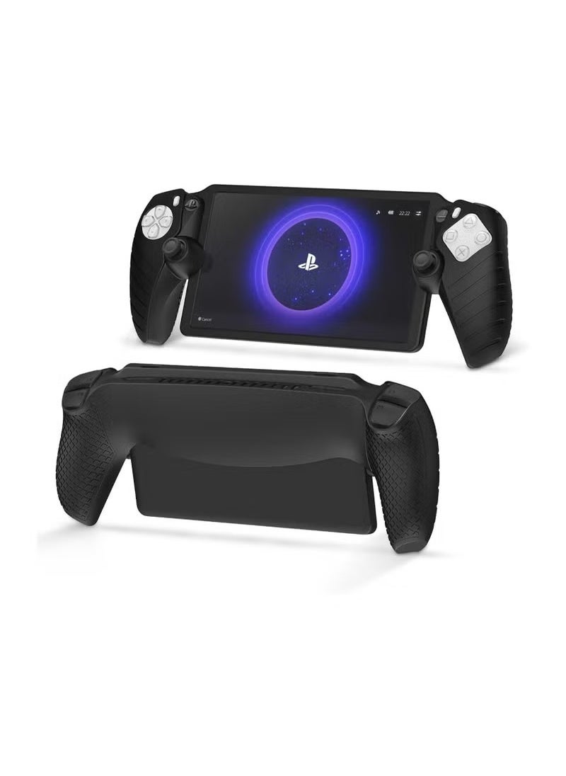 Generic Protective Case for Sony Playstation Portal Remote Player, Soft Silicone Protective Skin Cover for Handheld Gaming Controller, All-Around Protection Cover, Non-Slip and Anti-Scratch Design  - Image 1