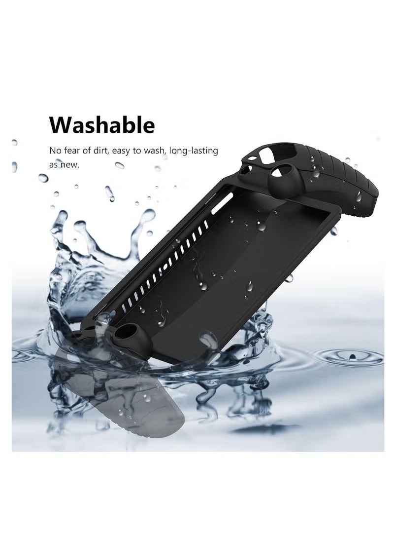 Generic Protective Case for Sony Playstation Portal Remote Player, Soft Silicone Protective Skin Cover for Handheld Gaming Controller, All-Around Protection Cover, Non-Slip and Anti-Scratch Design  - Image 4