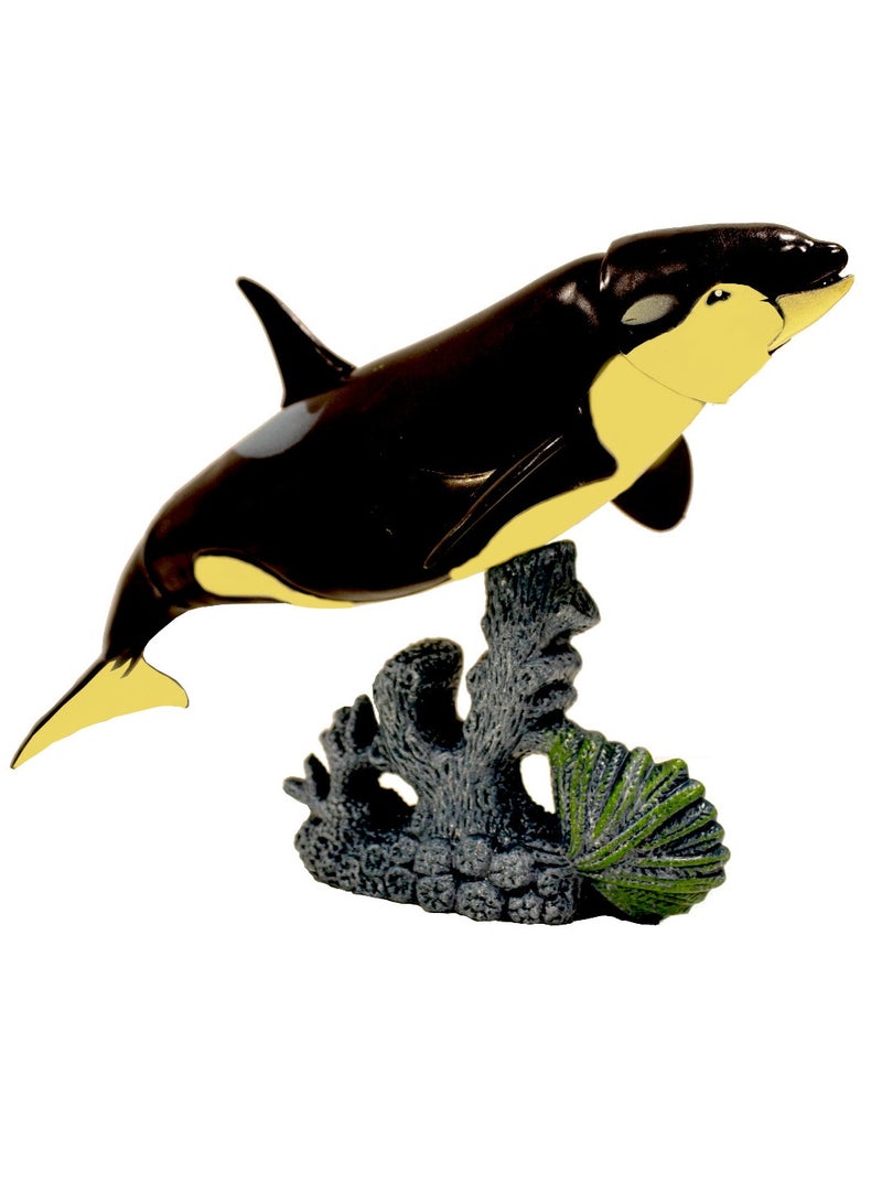 Sea Lively Sword Fish, Squid, Orca, Dolphin, Manta Ray and Great White Shark - Image 2