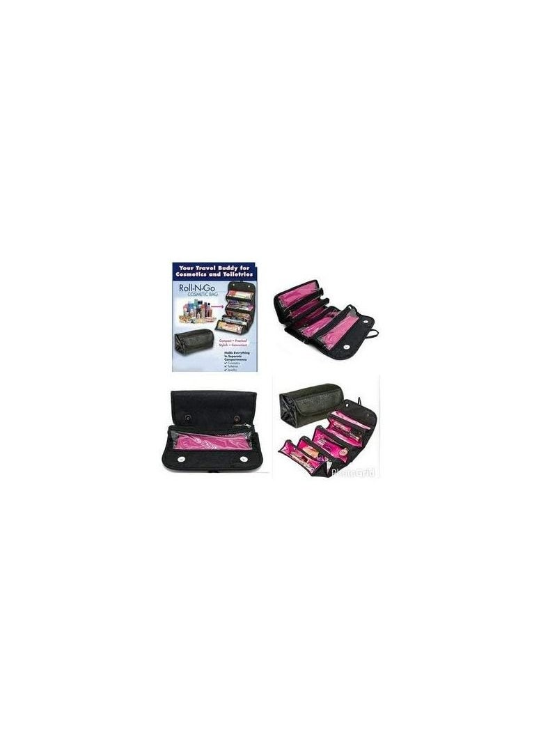 Makeup Bag Roll N Go cosmetics bag for daily use and business trip