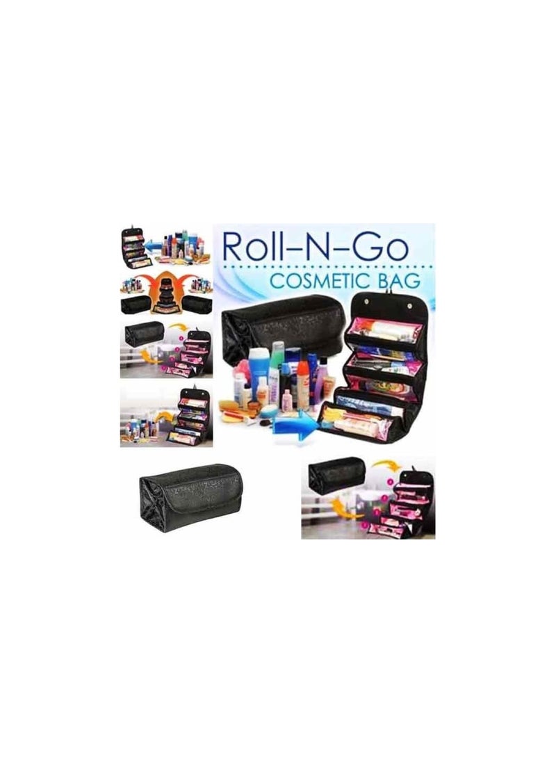 Makeup Bag Roll N Go cosmetics bag for daily use and business trip