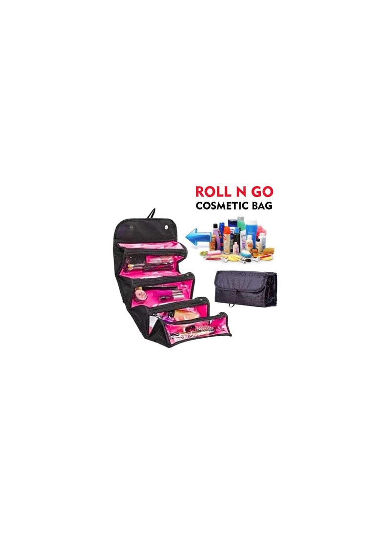 Makeup Bag Roll N Go cosmetics bag for daily use and business trip