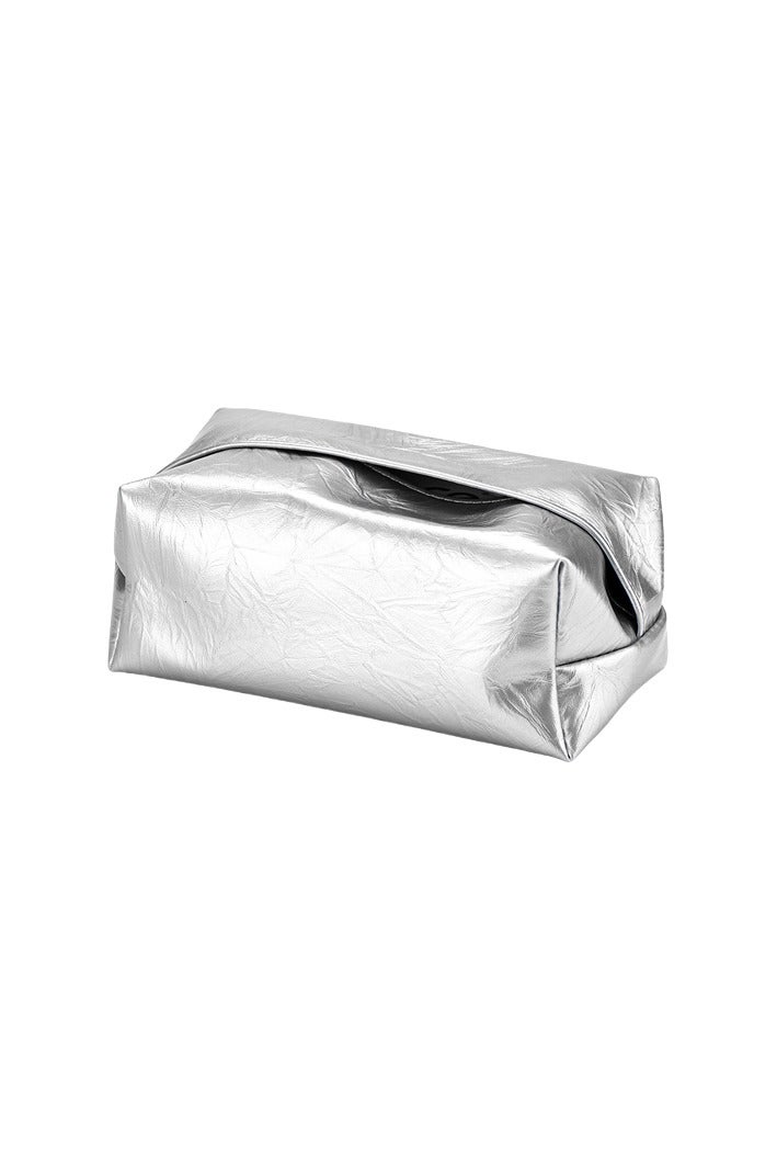 FUKE Tissue Storage Box PU Leather Rectangular Decorative Tissue Box for Desktops, Bathrooms, Cars and Offices - Image 1