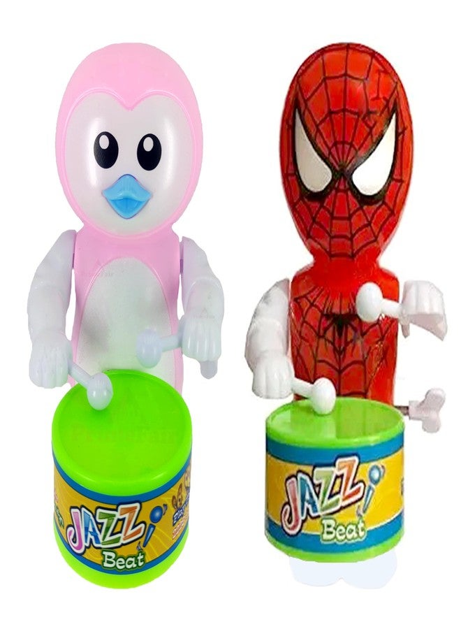 PRIMEFAIR Key Operated Cute Drummer Toy with Drumming and Dancing Action Toys for Kids - Image 1