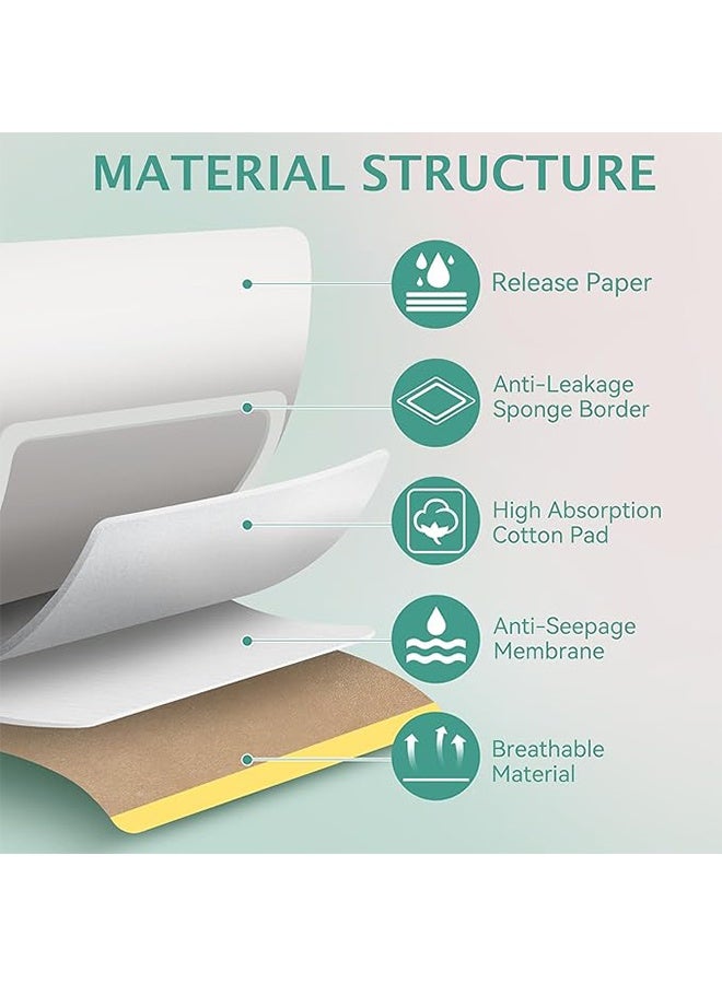 لاصقات زيت الخروع، عبوة من 10 لاصقات، قابلة لإعادة الاستخدام، ذاتية اللصق، مانعة للتسرب، لتنقية الكبد، وآلام العضلات، والأرق، والهضم، مناسبة للبطن، والظهر، والكتف، والفخذ. - Image 4
