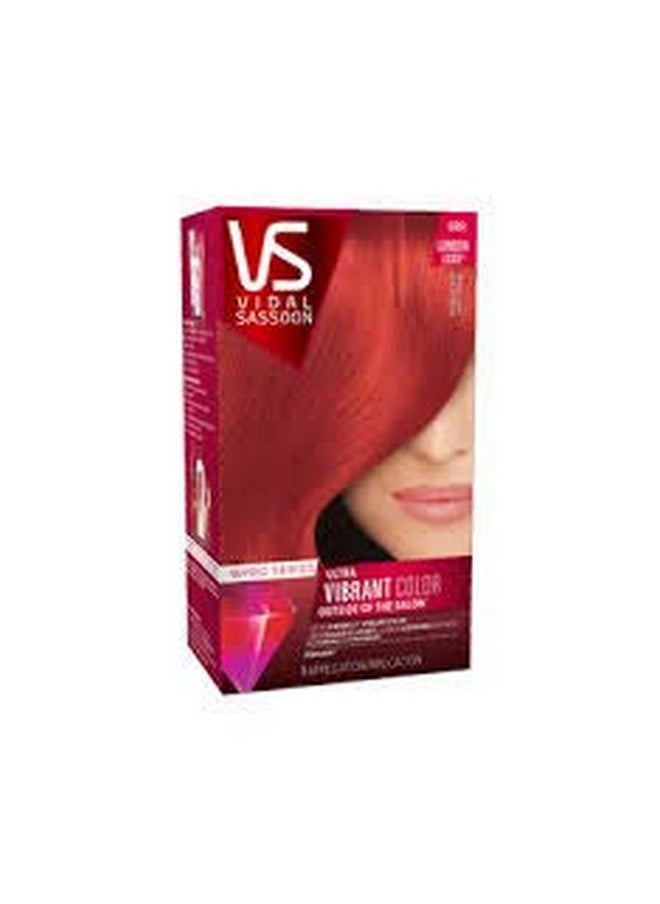 Vidal Sassoon Pro Series Permanent Hair Color Runway Red (Pack Of 6) 