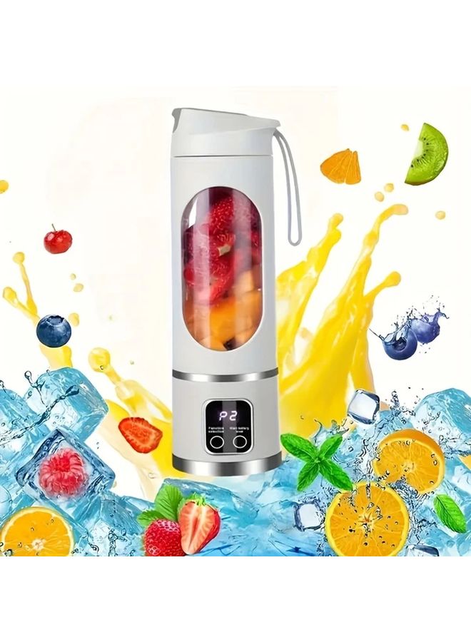 Green Portable USB Cordless Blender for Smoothies Milkshakes and Fresh Fruit Drinks - Image 4