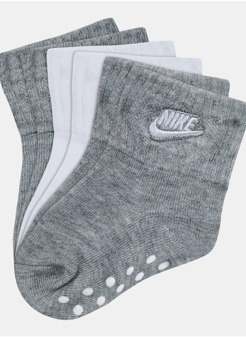 Nike Kids' Gripper Ankle Socks (3 Pack)