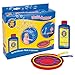 PUSTEFIX Multi Bubbler Giant Bubble Ring and Multi Bubble Ring Toy Set for Kids Includes 845 oz Bubble Solution Bottle and Liquid Tray Makes Big Bubbles Multicolor Model 505310 - Image 3
