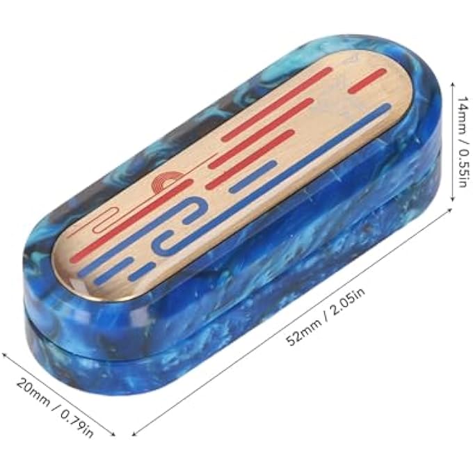 Sunisfa Push Card Slider Toy, Haptic Pocket Stress Relief Toy for Focus, Lightweight Portable Fidget for Home Travel Work, - Image 3