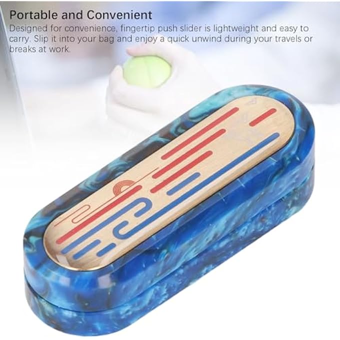 Sunisfa Push Card Slider Toy, Haptic Pocket Stress Relief Toy for Focus, Lightweight Portable Fidget for Home Travel Work, - Image 5