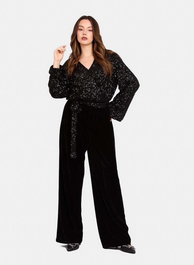 Dare Women Regular Fit Jumpsuit - Black 
