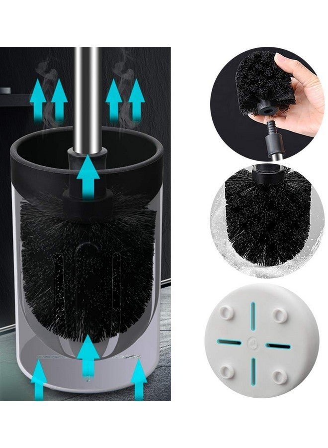 HomeFast Toilet Bowl Brush and Holder for Toilet and Bathroom - Image 4