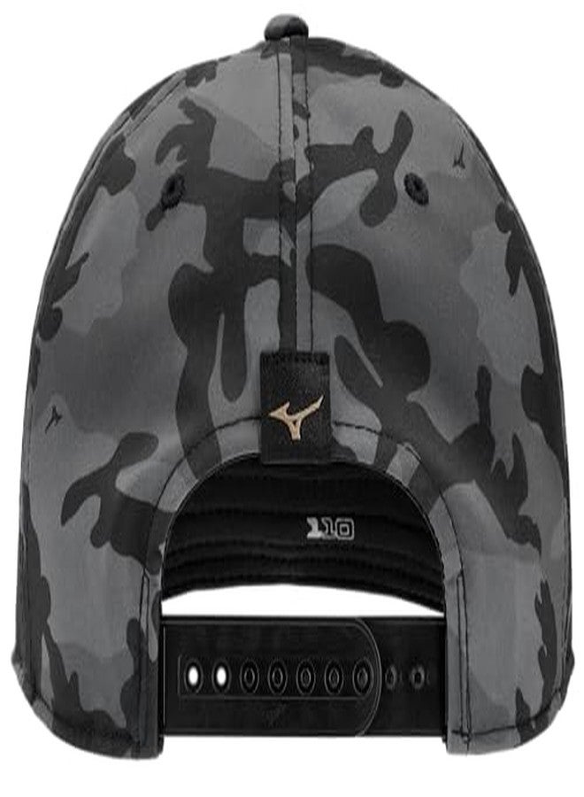 ميزونو قبعة ميزونو كروسد كلوبز سناباك، لون أسود مموه - نحاسي، مقاس واحد يناسب الجميع - Image 2