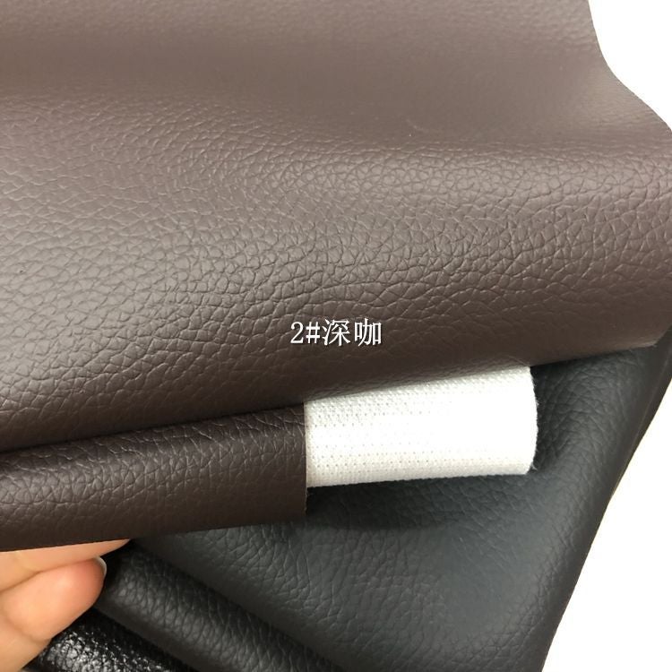 Pvc Small Litchi Grain Leather Fabric Car Interior Sofa Card Seat Leather Wear-Resistant Multi-Color Optional - Image 5