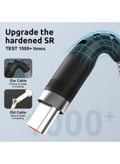 Verilux Verilux Type C Charging Cable 62W 3.1A Fast Charging Cable 10Ft Long Type C Charging Cable Data Cable Support 480Mbps Data Transmission Compatible With Phone,Tablet,Ps5 & More C Type Devices,Silver  - Image 3