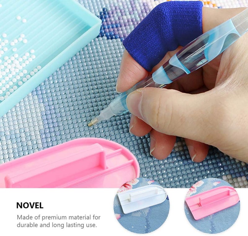 EXCEART 3Pcs Scraper Tools Presser Diamond Picture Fixing Tool for DIY Craft Tools Embroidery Roller - Image 3