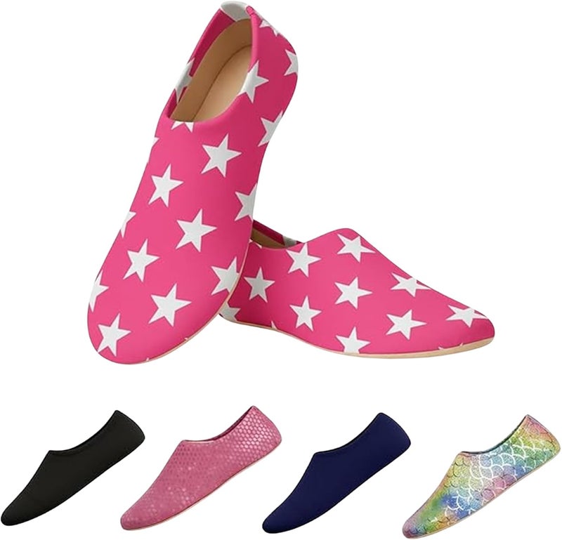 Slipstop water shoes for Women and Men - Quick-Dry Aqua Pool Socks Beach Shoes - Barefoot Shoes for Yoga, Indoor and outdoor activity - Black … - Image 1