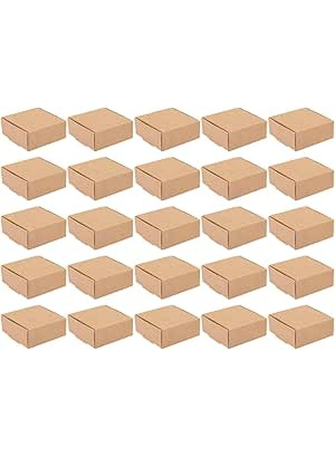 Natural Kraft Paper Mailing Boxes 25pcs For Packaging Shipping And Storage - Image 1