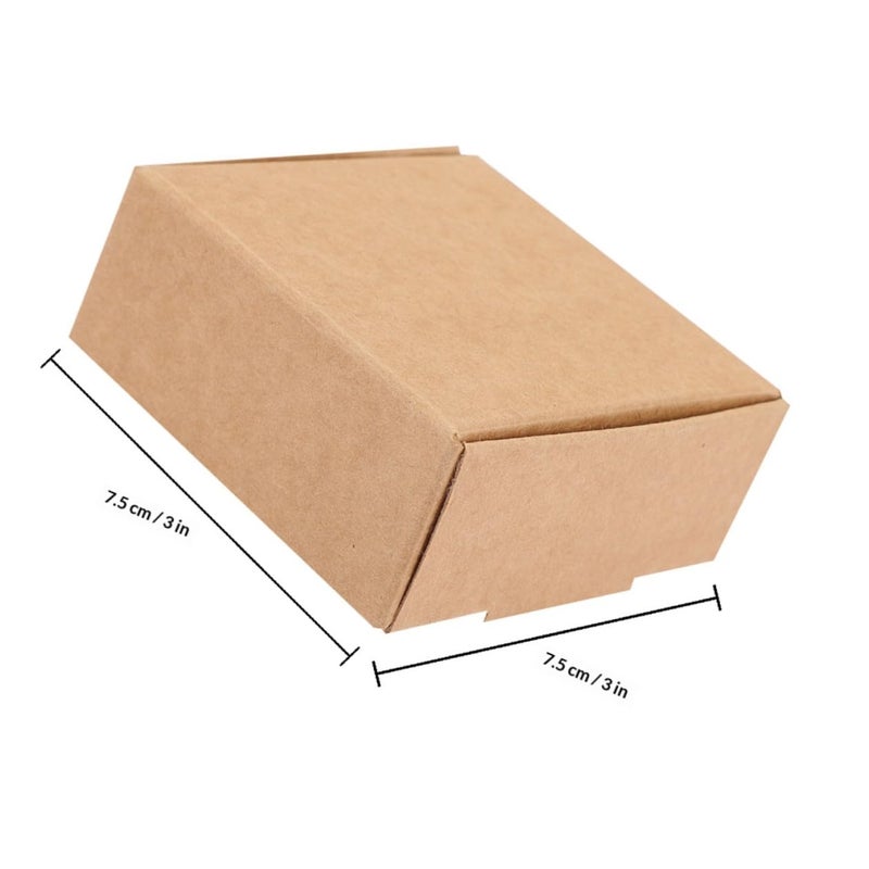 Natural Kraft Paper Mailing Boxes 25pcs For Packaging Shipping And Storage - Image 3