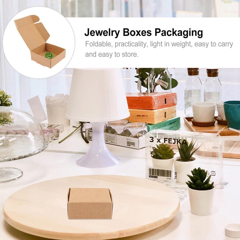 Natural Kraft Paper Mailing Boxes 25pcs For Packaging Shipping And Storage - Image 5