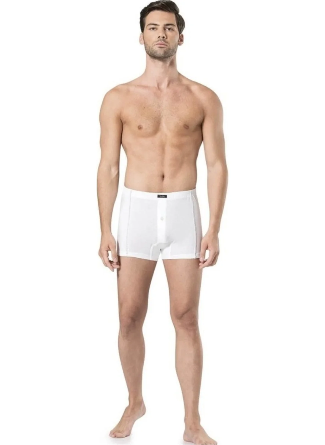 بيير كاردان 6 Piece Cotton White Men's Boxer