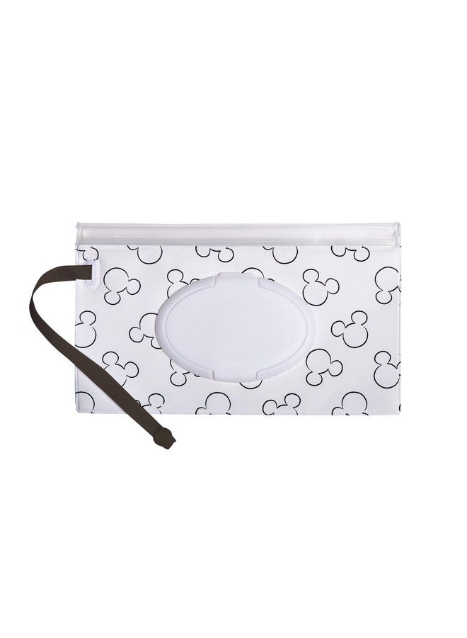 J.L. Childress Disney Baby by J.L. Childress Reusable Wet Wipes Case, 2-Pack - Refillable Wipes Holder - Disney World Travel Essential - Includes Wrist Strap - Mickey and Minnie Mouse  - Image 3