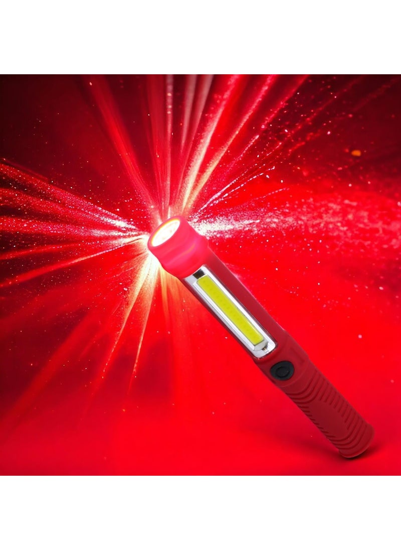 Nzb LED Magnetic Rugged Flashlight Rechargeable Searchlight Camping Lamp Night Lighting  - Image 2