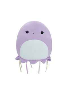 Squishmallows 12 inch Anni Purple Jellyfish , Officially Licensed Kellytoy Plush Toy, Colorful Soft Toy, Gift for Kids, Girls & Boys Washable Squishy Stuff Toy Multicolor All Age  - Image 1
