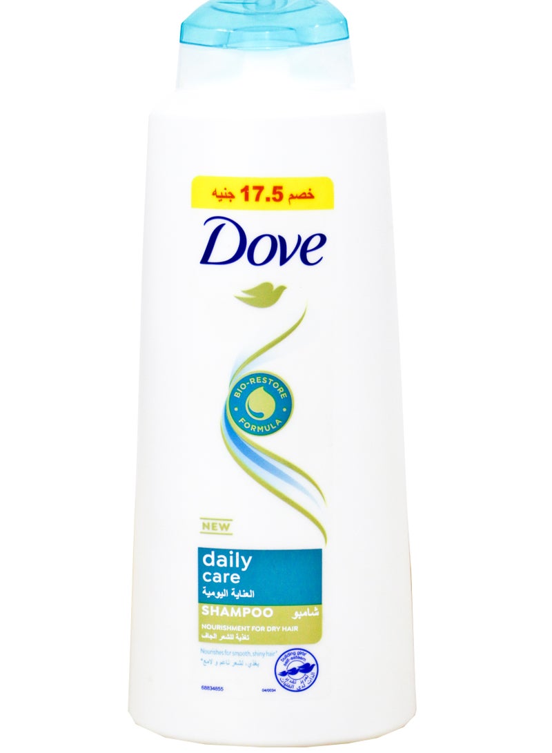 Dove Shampoo Daily Care For Dry Hair-600Ml - Image 1