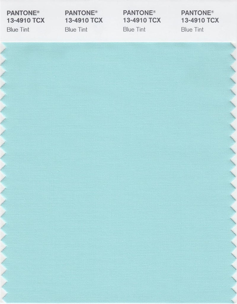 Smart 13-4910X Color Swatch Card, Blue Tint