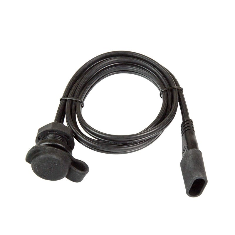 Tecmate OptiMATE Cable O-40, Weatherproof SAE socket, panel mount, Black - Image 4