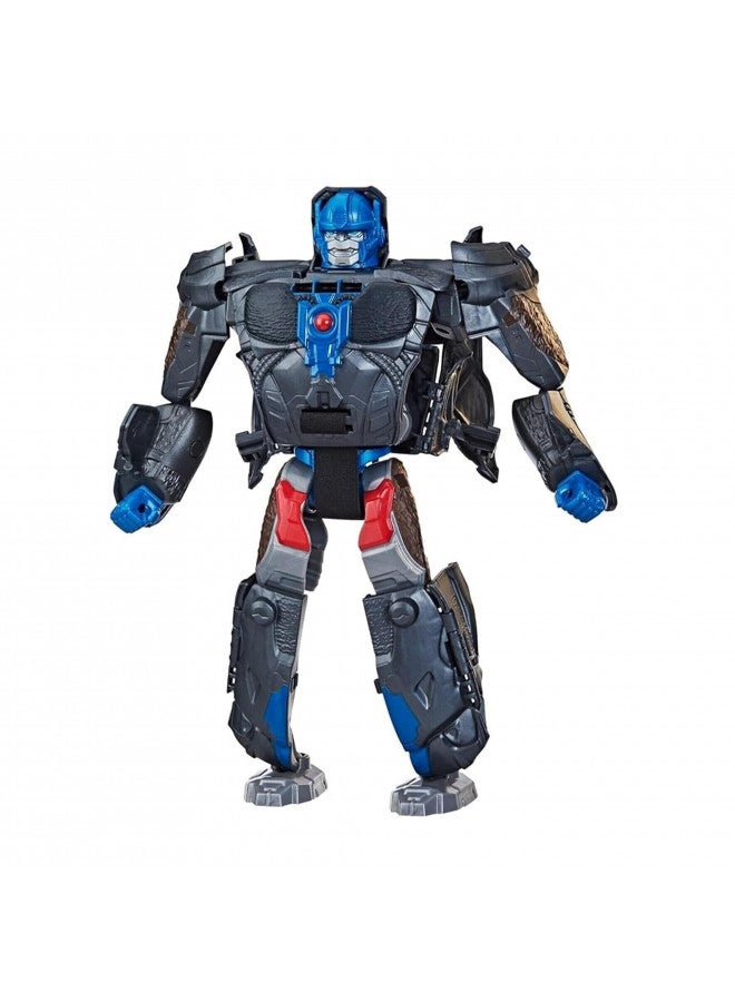 TRANSFORMERS Transformers Rise of the Beasts Movie Optimus Primal, 2-in-1 Converting Roleplay Mask Action Figure Toy, 6+ Years, 9-inch - Image 5