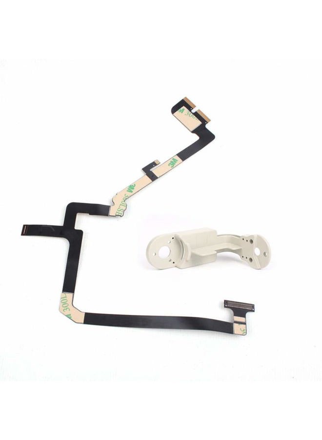 Xmipbs Replacement Gimbal Yaw Arm & Gimbal Flat Ribbon Cable for DJI Phantom 4 PRO - Image 1